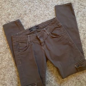 Hudson olive green cargo pants size 24